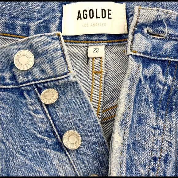 Agolde Riley High Rise Jeans - Picture 4 of 7